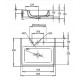 Умывальник FIT Jacob Delafon 60x48 (бел) E1188-00